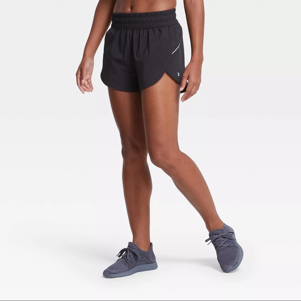 💨All In Motion from Target Mid-Rise Run Shorts, M